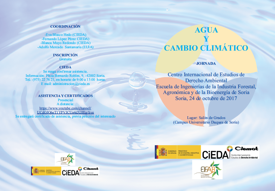 Agua y Cambio Clim&aacute;tico