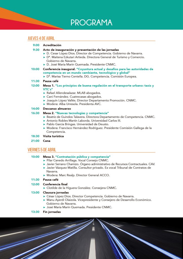 XII Edici&oacute;n Jornadas Nacionales de Defensa de la Competencia