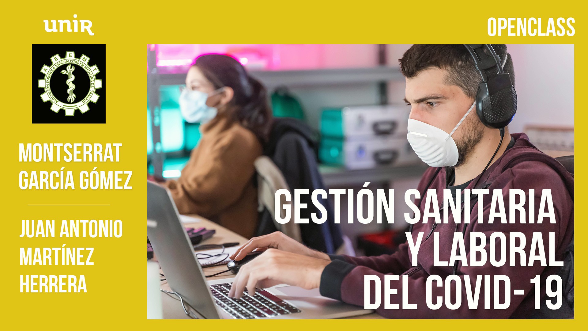 Gesti&oacute;n sanitaria y laboral del COVID-19.