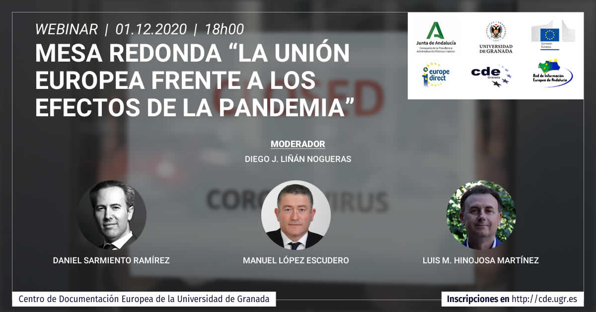 La Uni&oacute;n Europea frente a los efectos de la pandemia