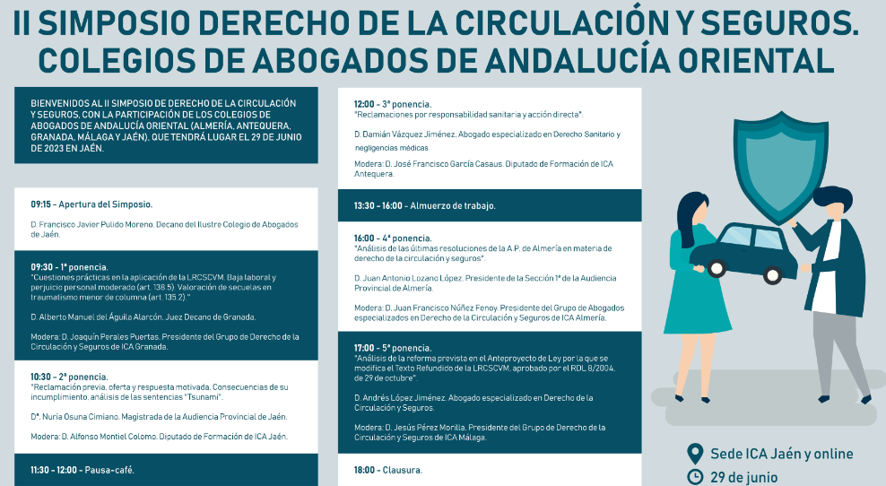 II Simposio de derecho de la circulaci&oacute;n y seguros