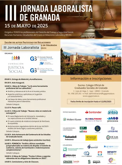 III Jornada Laboralista de Granada