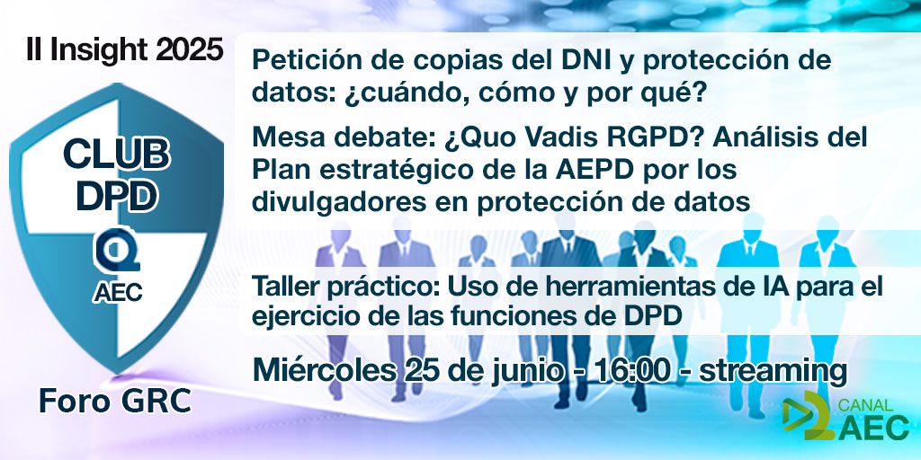 II Insight Club DPD | Foro GRC AEC 2025